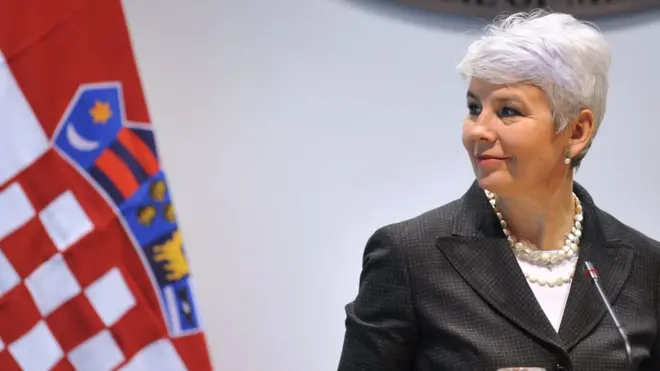 Jadranka Kosor bila je predsednica Vlade Hrvatske od 2009. do 2011. godine