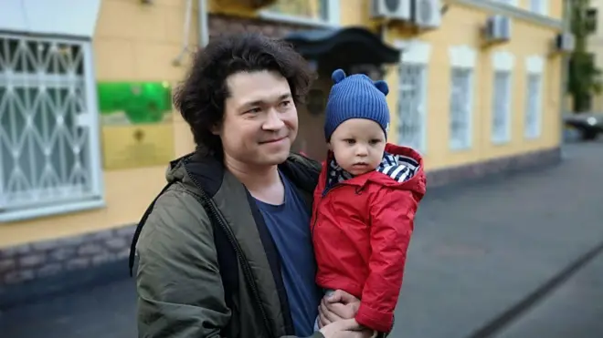 Дмитрий Проказов с сыном