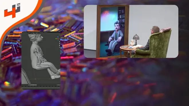 من جامعة TUM في مدينة ميونخ، نتعرف على كيفية استخدام الذكاء الاصطناعي ليستطيع المستخدم توجيه الاسئلة لشخصية تظهر على شاشة ولكنها تتفاعل مع المستخدم بطريقة تلقائية.