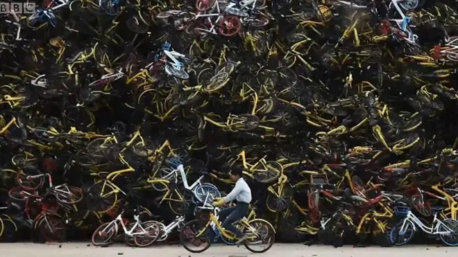 กองภูเขาจักรยาน