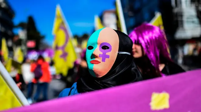 Kadınlar günü yürüyüşü