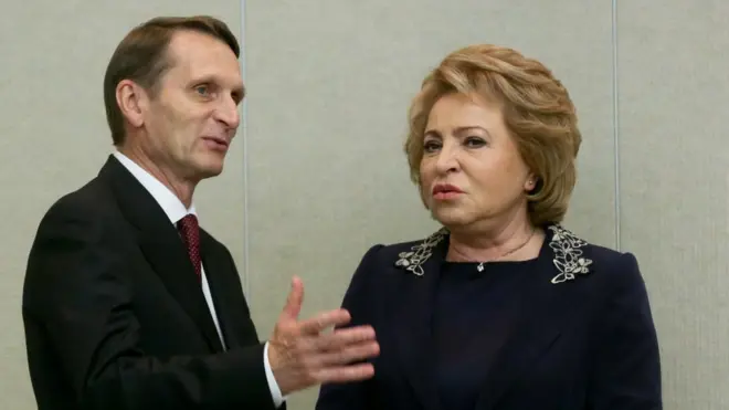 По данным СМИ, глава СВР Нарышкин вскоре заменит спикера Совета Федерации Матвиенко