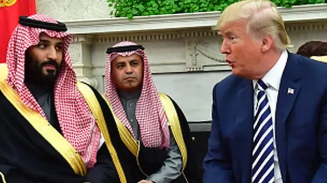 ٹرمپ اور سعودی ولی عہد