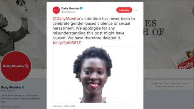 Ndị Daily Monitor arịọla ndị mmadụ mgbaghara maka ihe ha dere