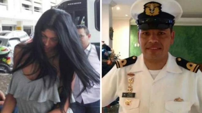 La "Madame" y el capitán retirado Danilo Romero