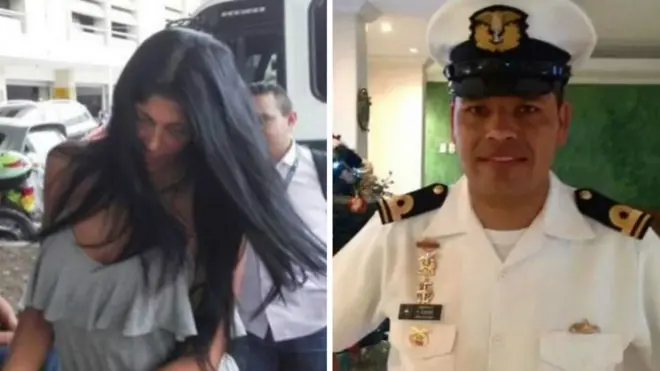 La madame y el capitán retirado Danilo Romero enfrentan varios acusaciones relacionadas con delitos sexuales. Fotoaplicativo futebol betsla izquierda: El Tiempo.