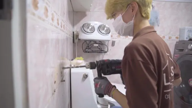 여성 집수리 기사