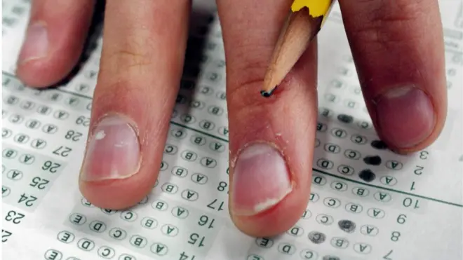 Multiple-choice test