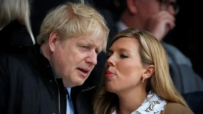 Борис Джонсон и Кэрри Саймондс