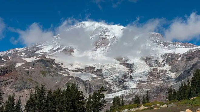 Michael Knapinski got lost in Mount Rainier national park, Washington state