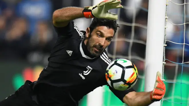 Gianluigi Buffon Juventus goal keeper never win Champions League