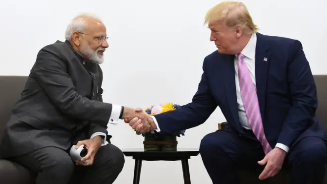 మోదీ, ట్రంప్