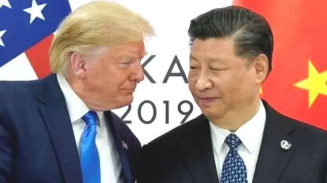 डोनाल्ड ट्रंप और शी जिनपिंग
