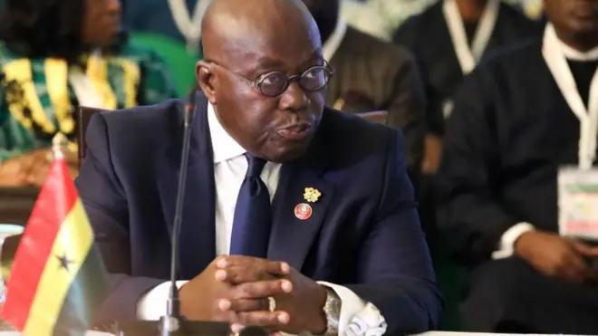 Le président en exercice de la CEDEAO, Nana Akufo-Addo