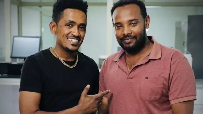 ሃጫሉ ሁንዴሳ እና አመንሲሳ ኢፋ