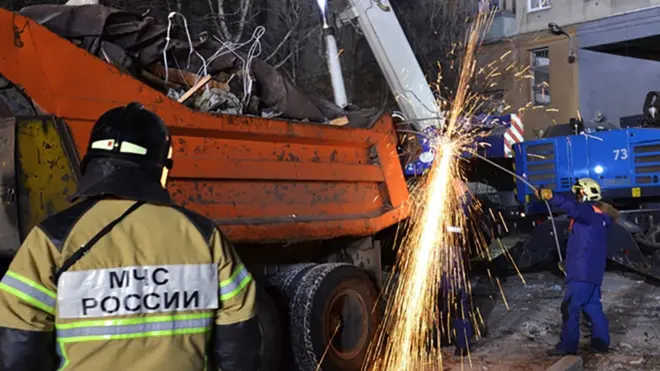 Рабочие МЧС