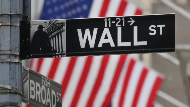 Wall Street sign