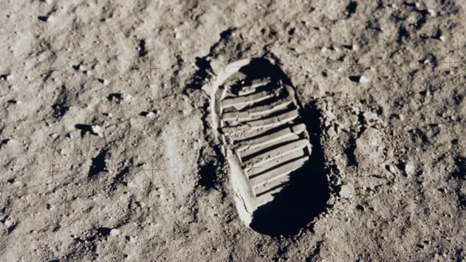 Buzz Aldrin'in ayak izi
