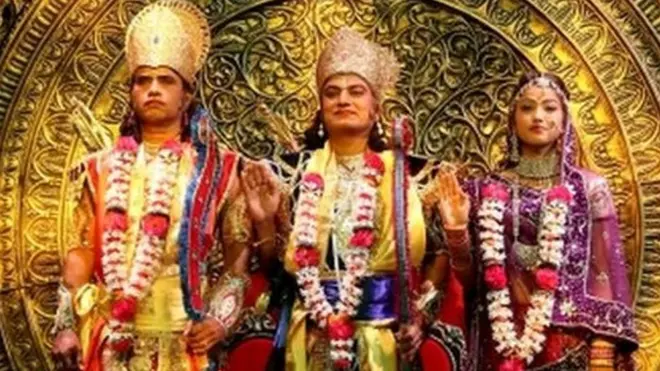 रामलीला का दृश्य