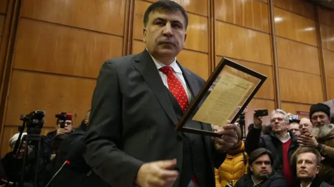 Міхеіл Саакашвілі у суді