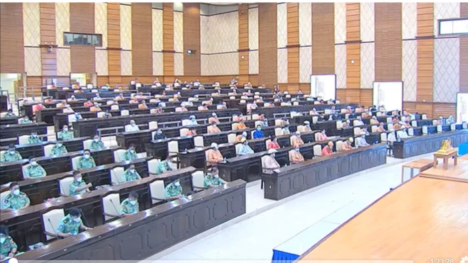 အမျိုးသားလွှတ်တော် မဲဆန္ဒနယ် ၁၆၈နေရာရှိပါတယ်။