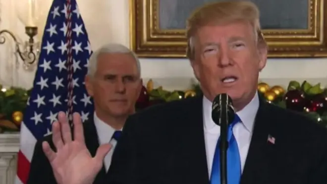 الرئيس الأمريكي ترامب