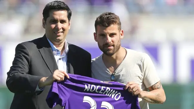 Da Silva compró el club de fútbol Orlando City en 2013.