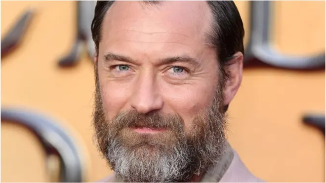 Jude Law attended the London premiere of Fantastic Beasts: The Secrets Of Dumbledore last month