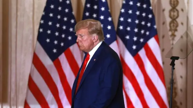 دونالد ترامب في مار آ لاغو في أبريل/نيسان