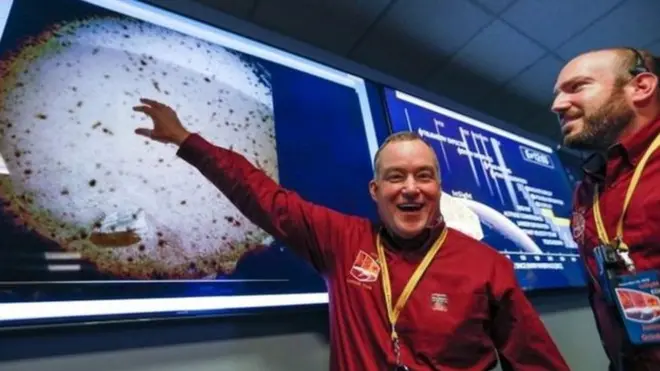 رحلة المسبار إنسايت إلى المريخ