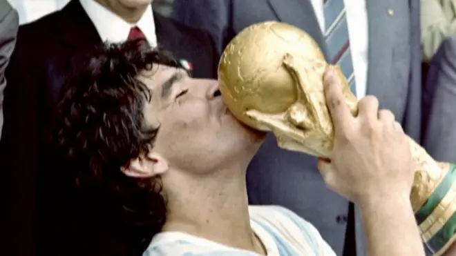 已故阿根廷足壇傳奇迭戈·馬拉多納