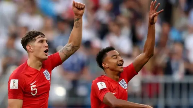 Se destaca el juego colectivo de los ingleses.