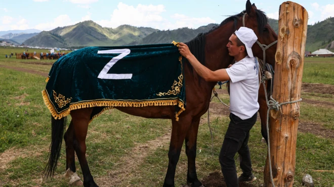 Человек и лошадь. Алтай