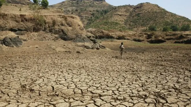 Abaar ku dhufatay deegaanka Maharashtra