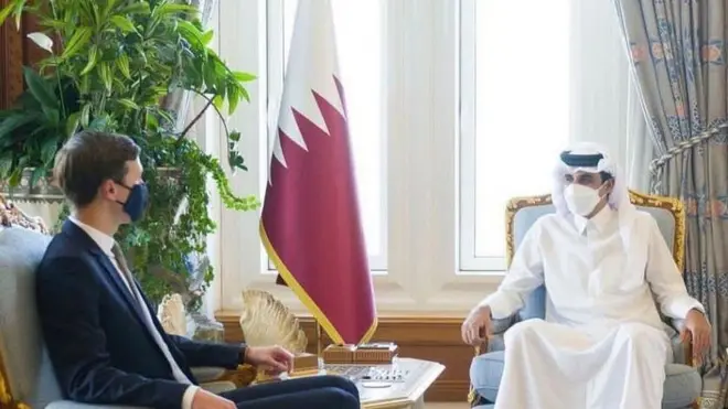 Джаред Кушнер прибыл с визитом к эмиру Катара Тамиму бин Хамаду аль-Тани