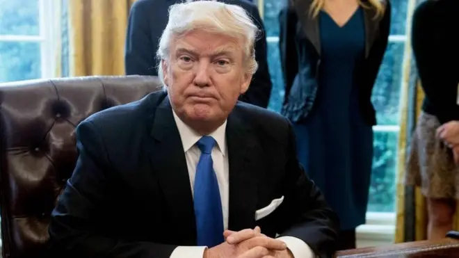 Madaxweyne Trump ayaa sheegay in maalin weyn ay u noqon doonto ammaanka Maraykanka.