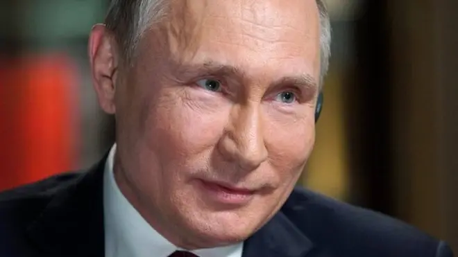 Mr Putin is expected to win re-election later this month