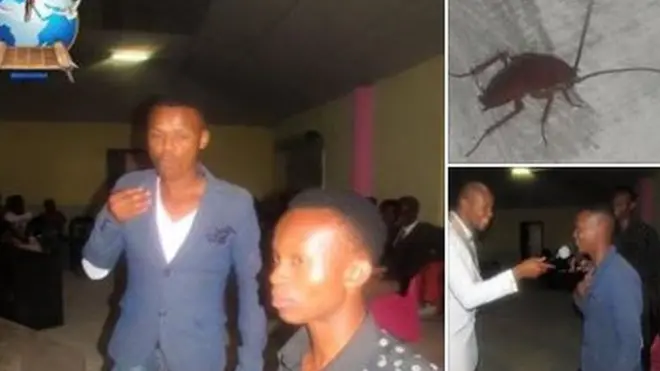 Di church members wey dey chop cockroach.