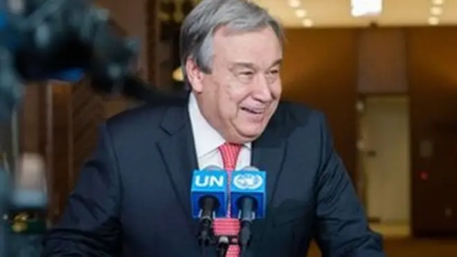 67 yaşındaki António Guterres, Birleşmiş Milletler Genel Sekreteri seçildi.