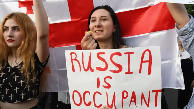 Протесты в Тбилиси