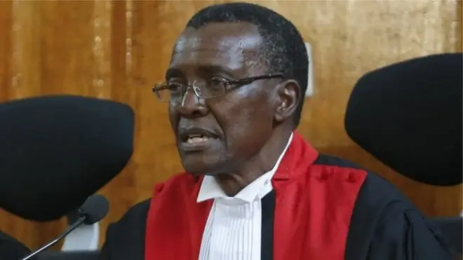 Jaji Mkuu wa Mahakama ya juu zaidi nchini kenya David Maraga