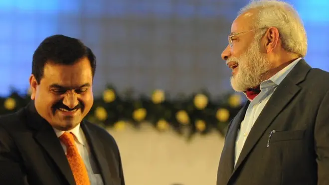 गौतम अदानी और पीएम मोदी