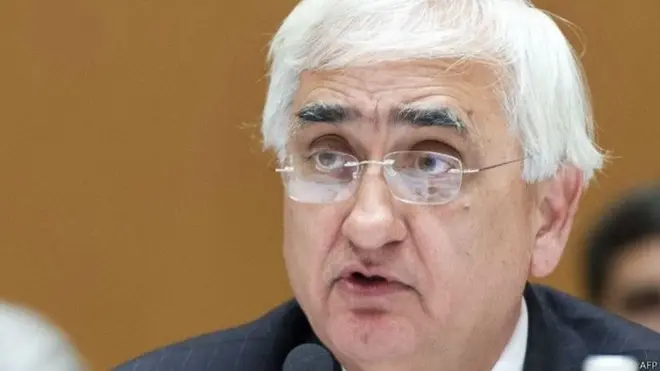 कांग्रेस नेता सलमान खुर्शीद