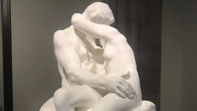 تمثال القبلة لرودان