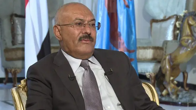 الرئيس اليمني السابق علي عبد الله صالح