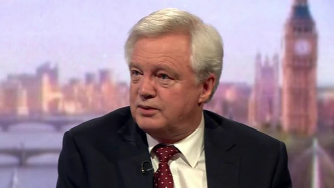 Bộ trưởng phụ trách Brexit, David Davis