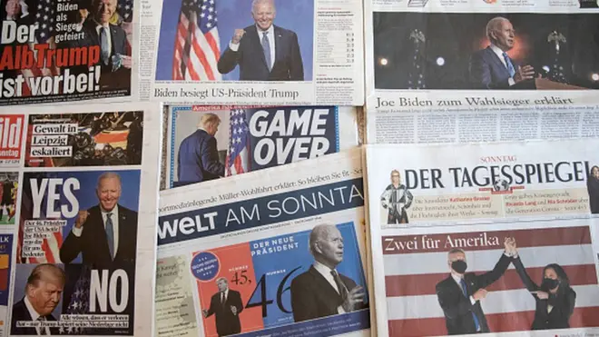 واکنش روزنامه‌های آلمان به پیروزی بایدن در انتخابات ریاست جمهوری آمریکا