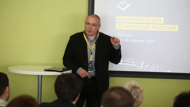 Ходорковский заявил, что уходит с поста лидера "Открытой России"