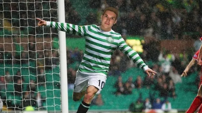 Strok llegó al Celtic a los 18 años procedentes del NK Zagreb.