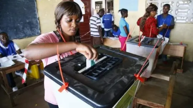 Liberians dey hope say wahala no go dey wey dem announce di results